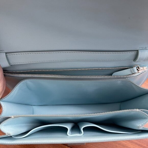 Celine Medium Box Bag in Light Blue - Picture 3 of 9